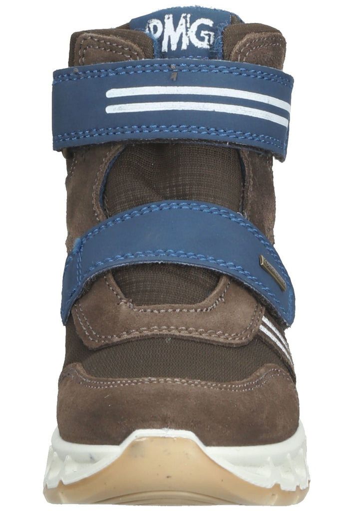 Primigi Sneaker Leder Braun/Blau Warmfutter