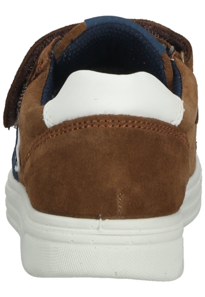 Primigi Sneaker Leder/Fell Braun/Blau