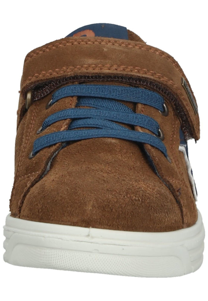 Primigi Sneaker Leder/Fell Braun/Blau