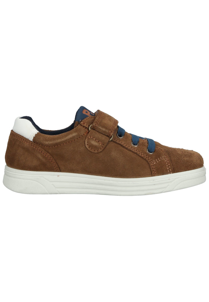 Primigi Sneaker Leder/Fell Braun/Blau