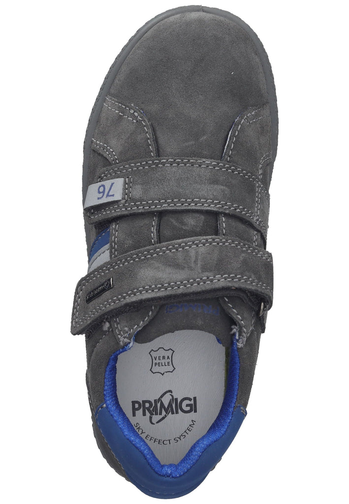 Primigi Sneaker Leder Grau/Blau