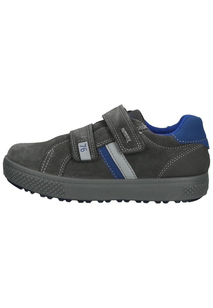 Primigi Sneaker Leder Grau/Blau