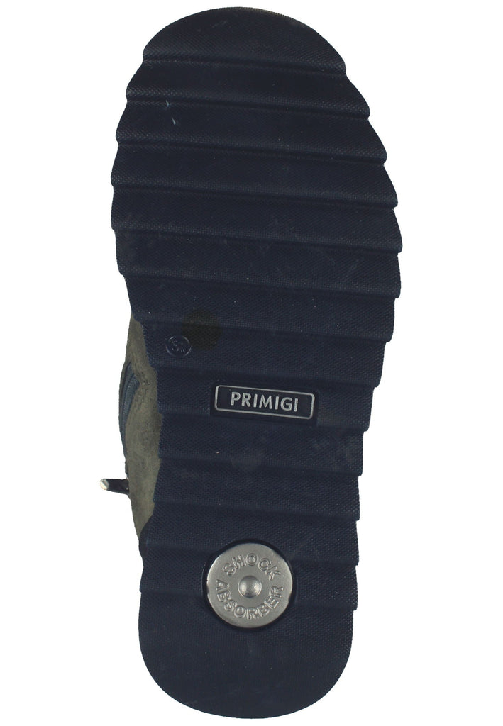Primigi Sneaker Leder Grau/Schwarz