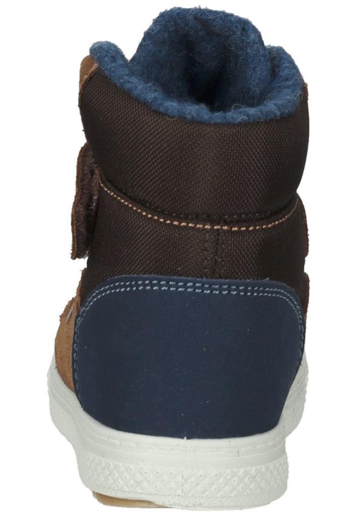 Primigi Sneaker Leder Orange/Braun Warmfutter