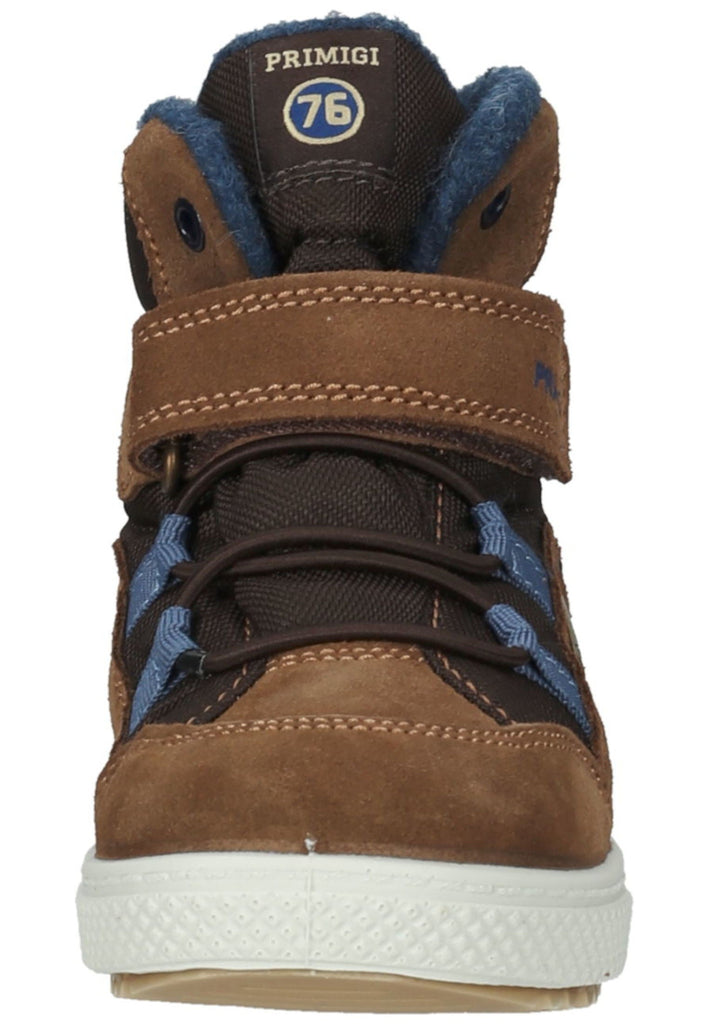 Primigi Sneaker Leder Orange/Braun Warmfutter