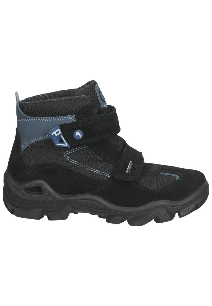 Primigi Sneaker Leder Schwarz Warmfutter