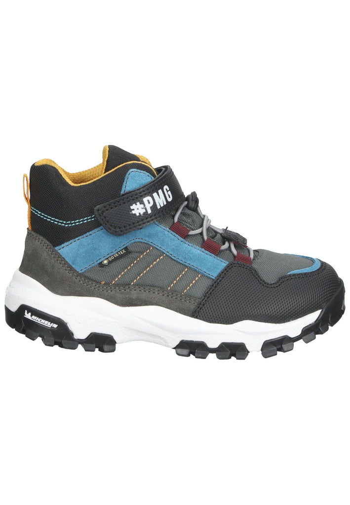 Primigi Sneaker Leder/Textil Dunkelgrau