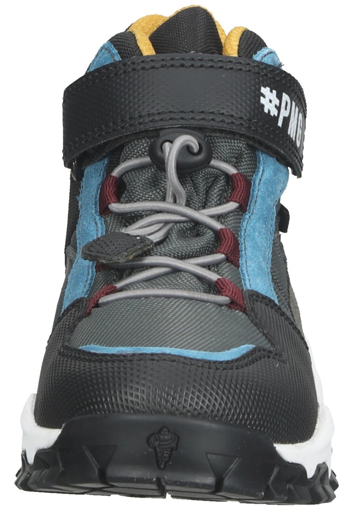 Primigi Sneaker Leder/Textil Dunkelgrau