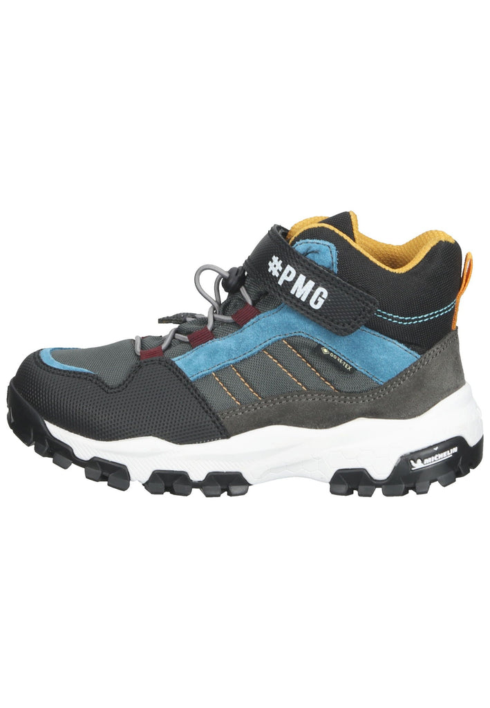 Primigi Sneaker Leder/Textil Dunkelgrau