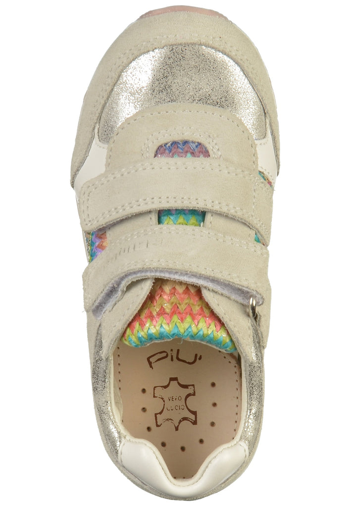 Primigi Sneaker Leder/Textil Grau