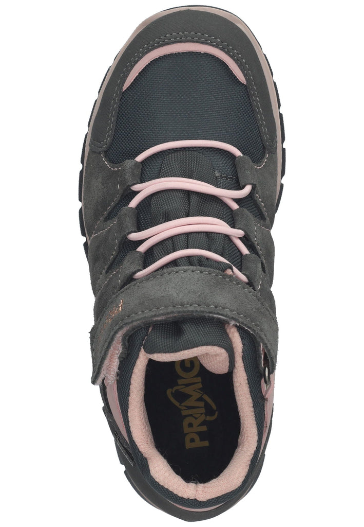 Primigi Sneaker Leder/Textil Grau/Rosa