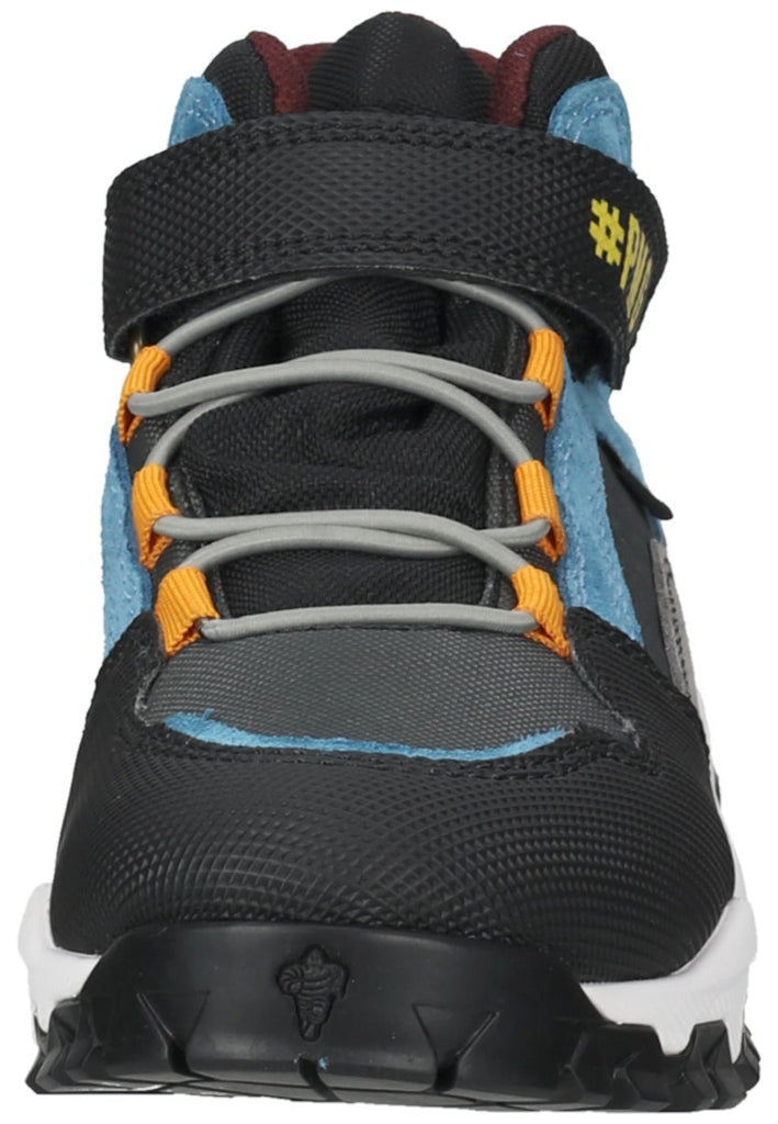 Primigi Sneaker Leder/Textil Schwarz/Blau Warmfutter