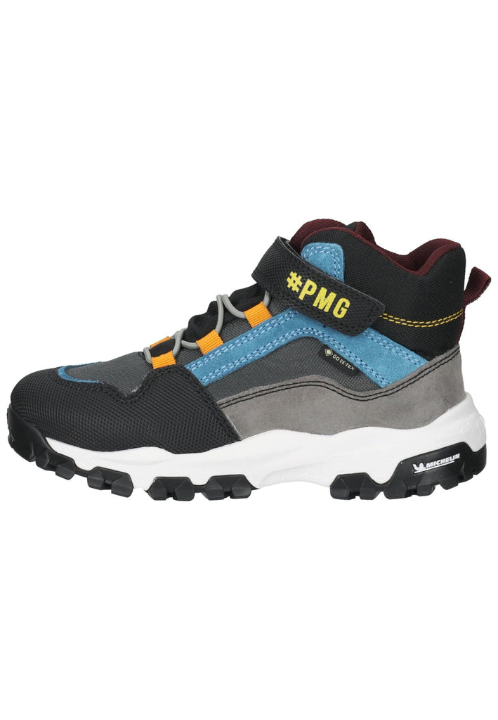 Primigi Sneaker Leder/Textil Schwarz/Blau Warmfutter