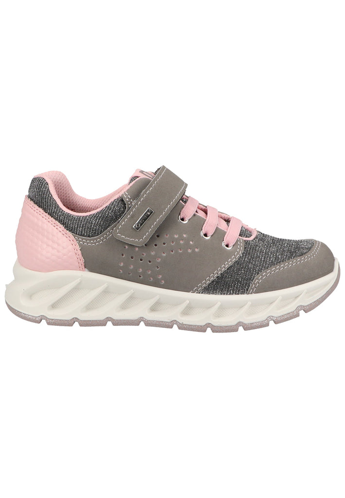 Primigi Sneaker Lederimitat Grau/Rosa