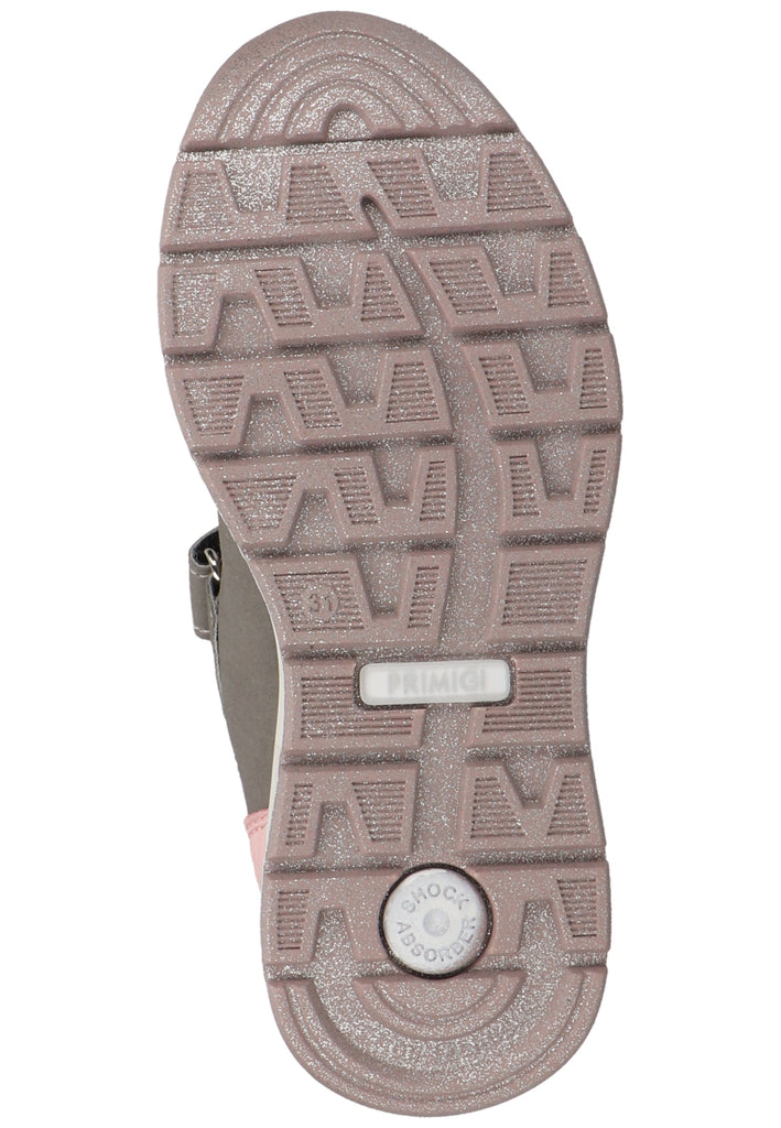 Primigi Sneaker Lederimitat Grau/Rosa
