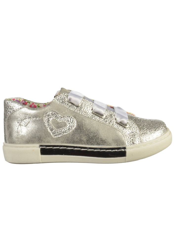 Primigi Sneaker Lederimitat Silber