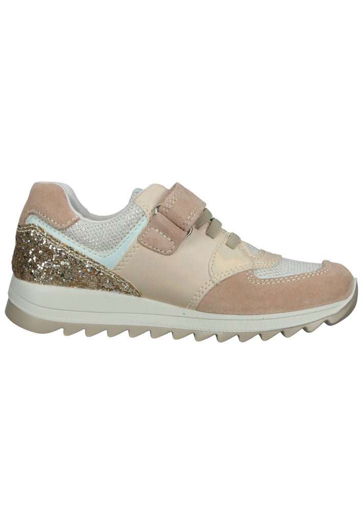 Primigi Sneaker Lederimitat Weiß/Rosa