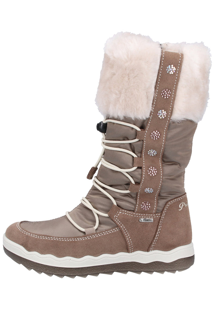 Primigi Stiefel Leder Beige Warmfutter