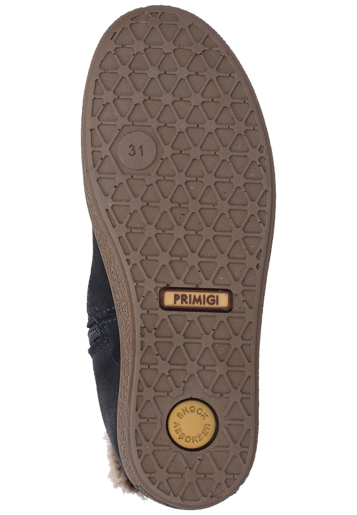 Primigi Stiefel Leder Dunkelblau Warmfutter