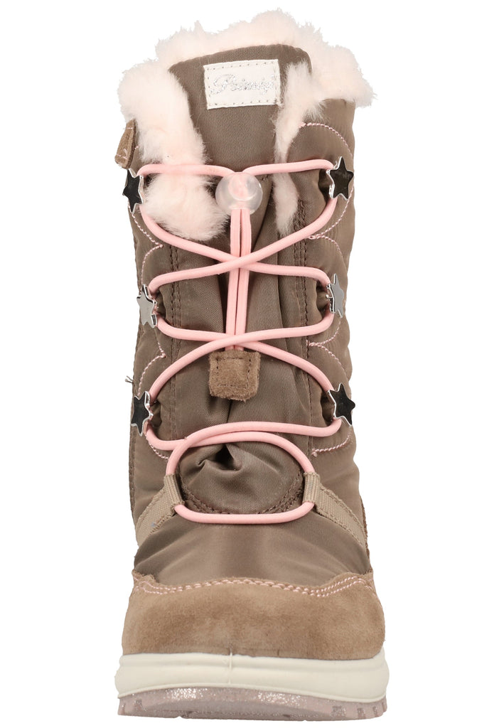 Primigi Stiefel Leder Dunkelgrau Warmfutter