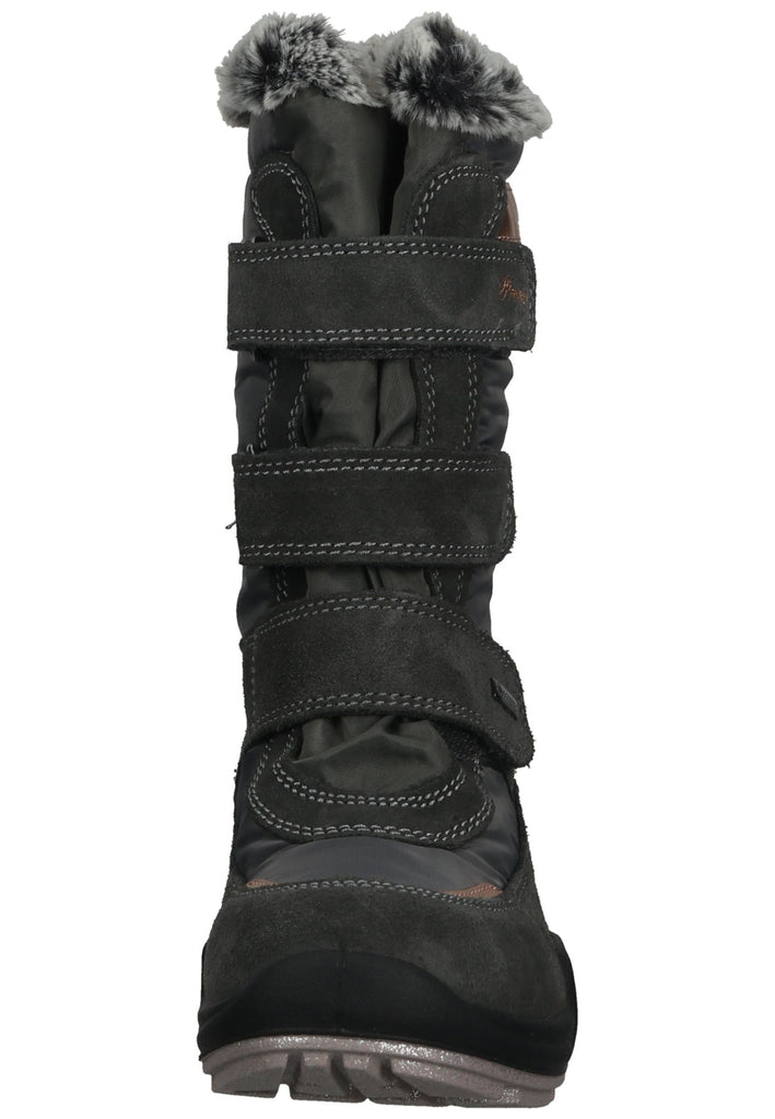 Primigi Stiefel Leder Grau Warmfutter