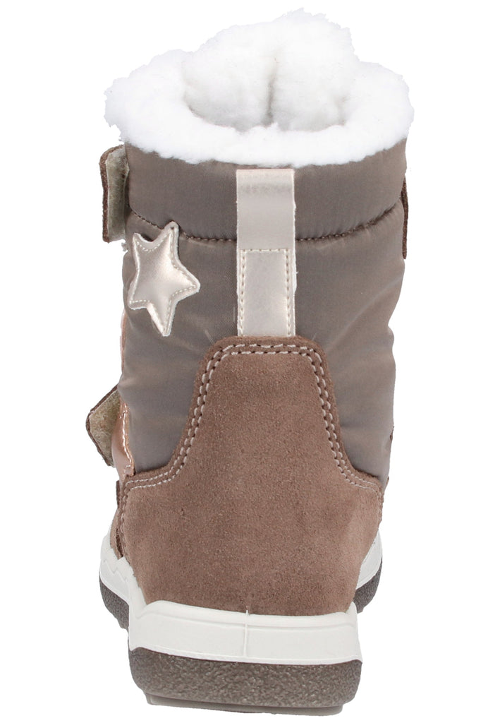 Primigi Stiefel Leder Grau Warmfutter