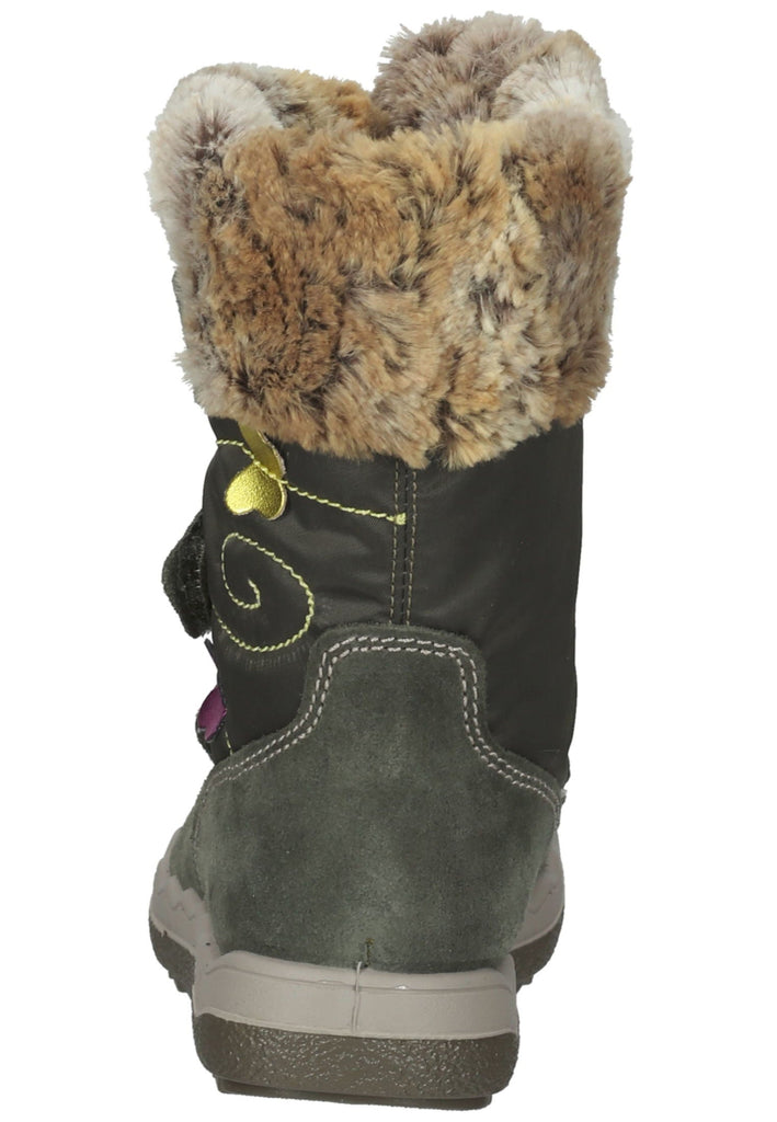 Primigi Stiefel Leder Oliv Warmfutter