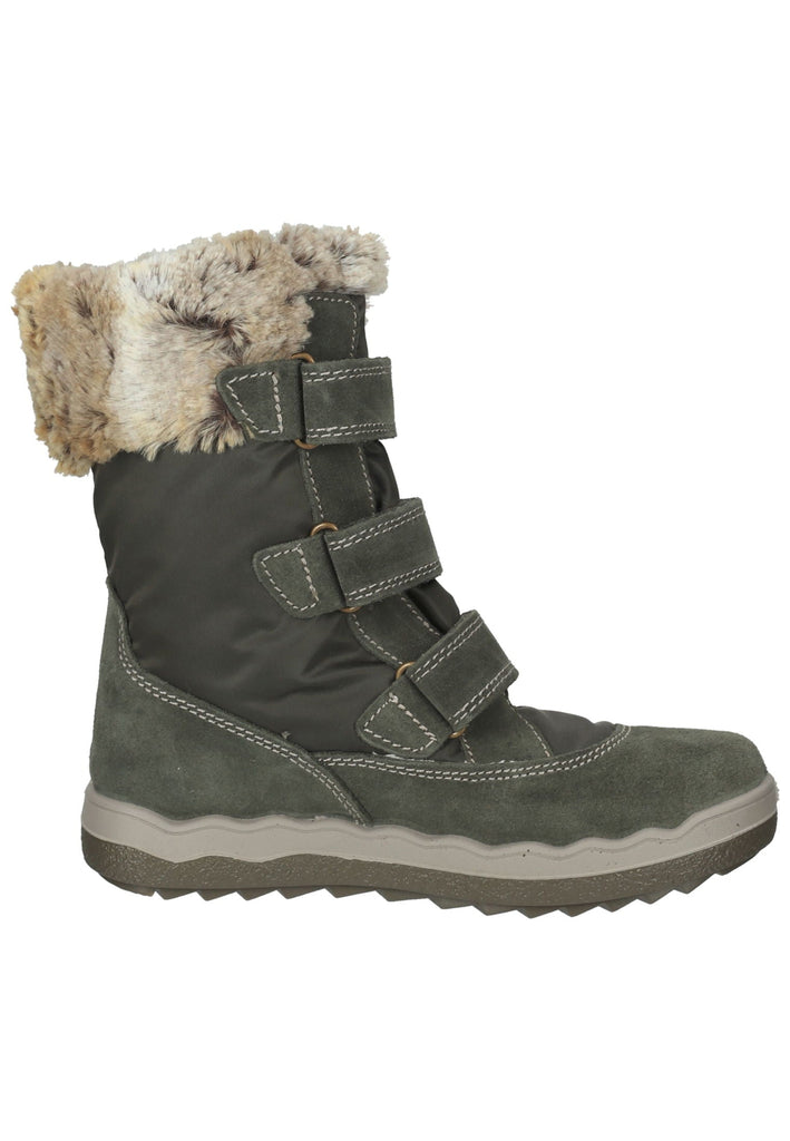 Primigi Stiefel Leder Oliv Warmfutter