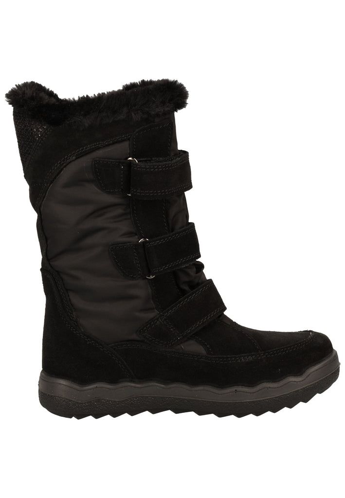 Primigi Stiefel Leder Schwarz Warmfutter