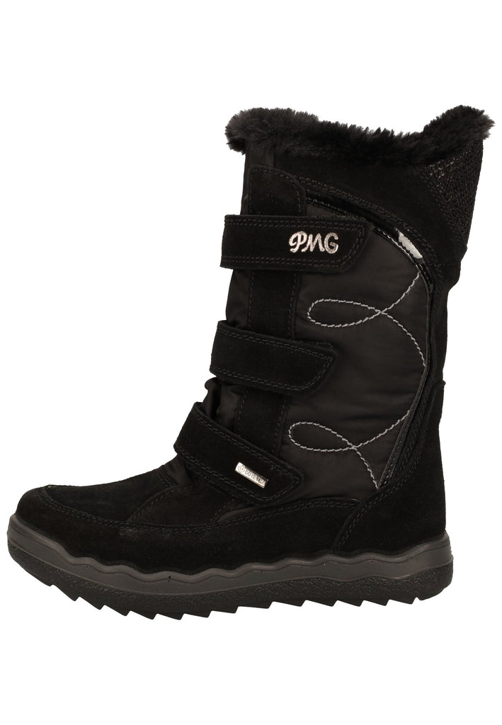 Primigi Stiefel Leder Schwarz Warmfutter