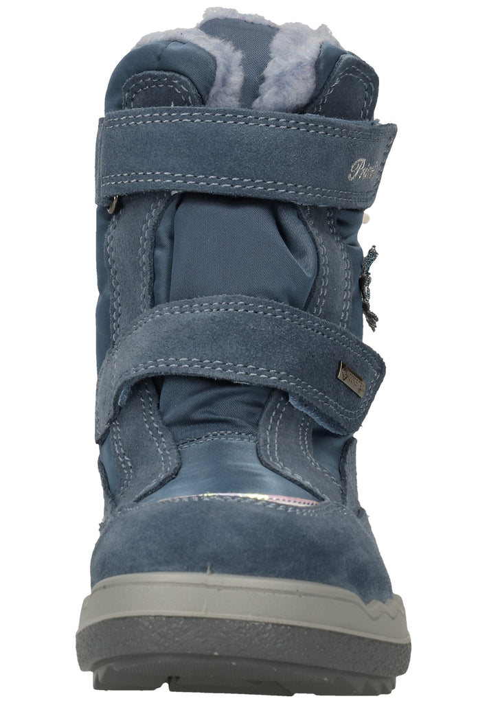 Primigi Stiefel Leder/Textil Azur Warmfutter