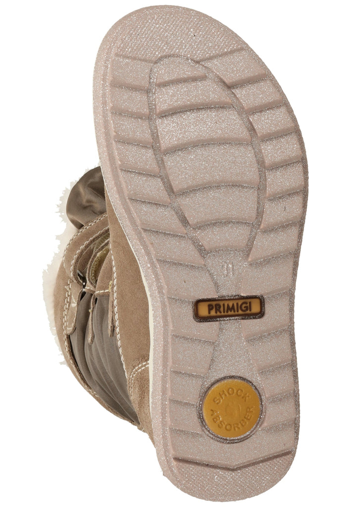 Primigi Stiefel Leder/Textil Beige Warmfutter