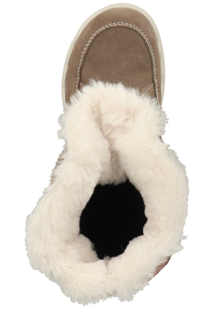 Primigi Stiefel Leder/Textil Beige Warmfutter