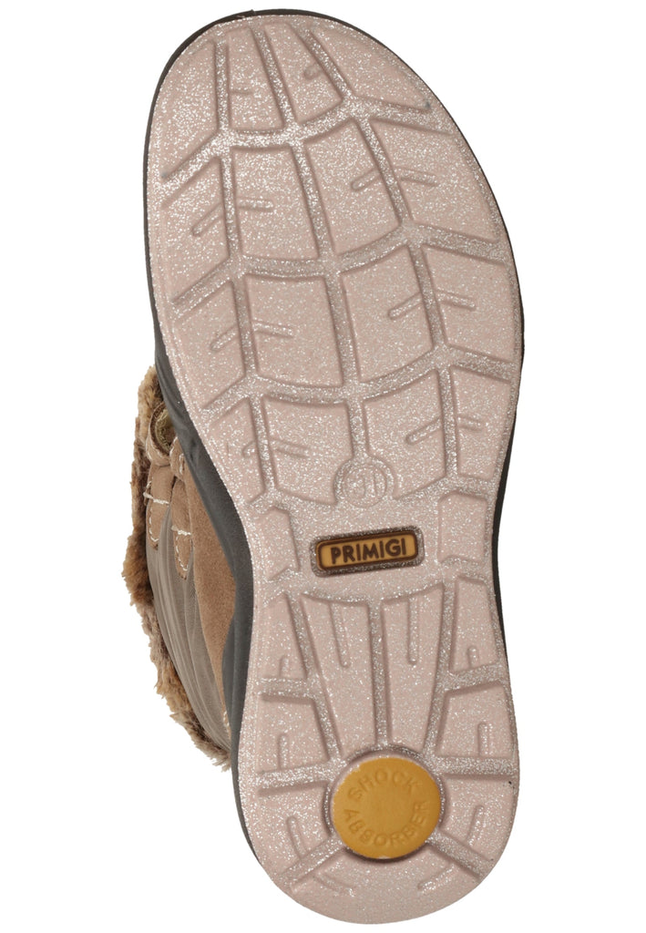 Primigi Stiefel Leder/Textil Beige Warmfutter