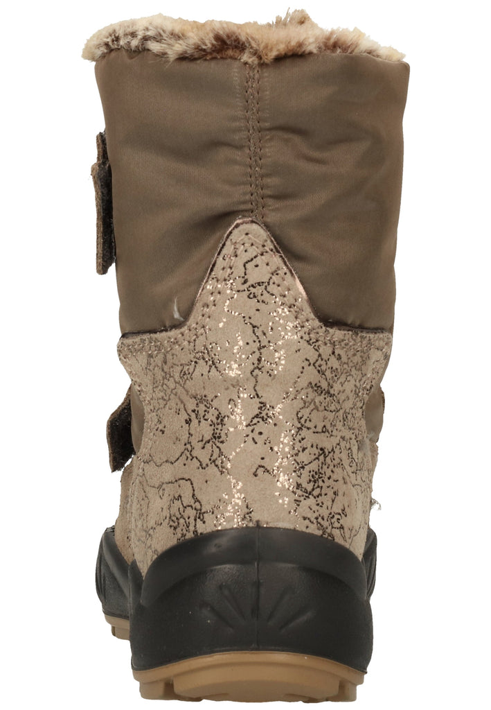 Primigi Stiefel Leder/Textil Beige Warmfutter