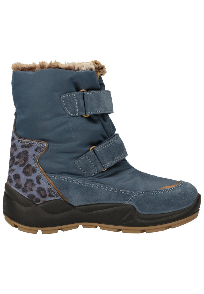 Primigi Stiefel Leder/Textil Blau Warmfutter