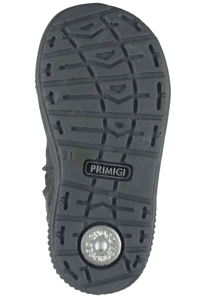 Primigi Stiefel Leder/Textil Grau Warmfutter