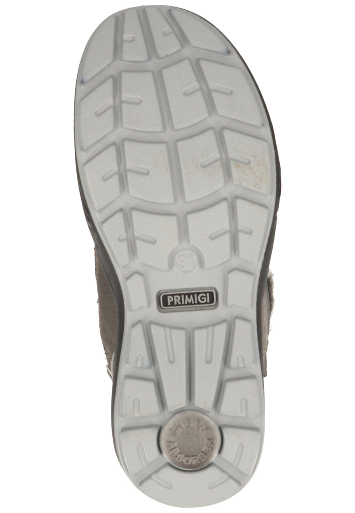 Primigi Stiefel Leder/Textil Grau Warmfutter