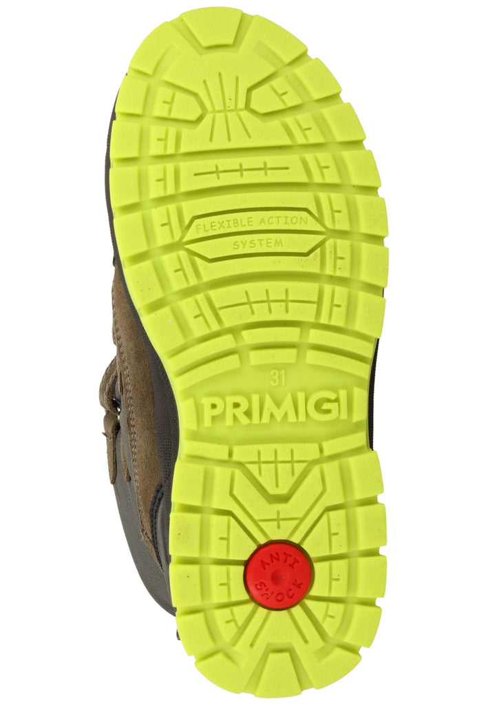 Primigi Stiefel Leder/Textil Grau Warmfutter