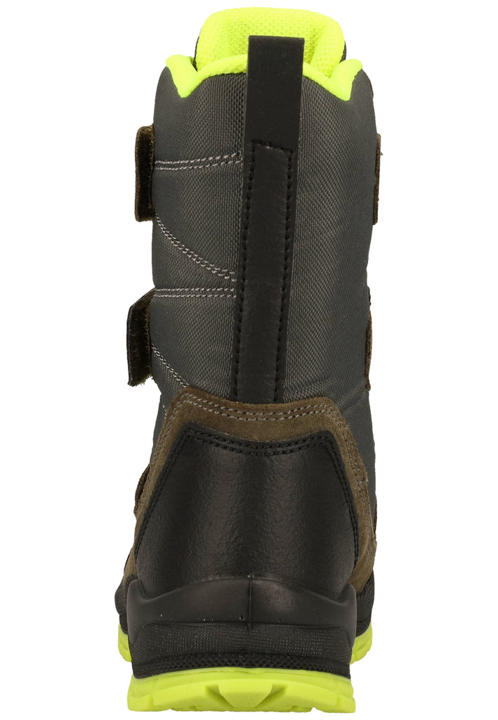 Primigi Stiefel Leder/Textil Grau Warmfutter