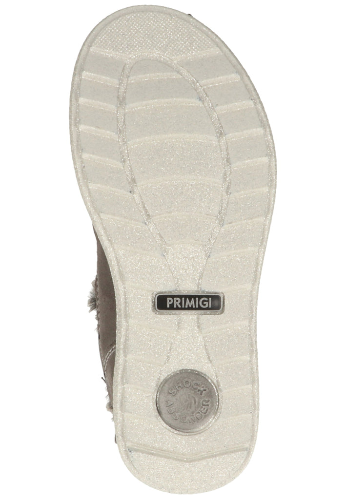 Primigi Stiefel Leder/Textil Grau Warmfutter