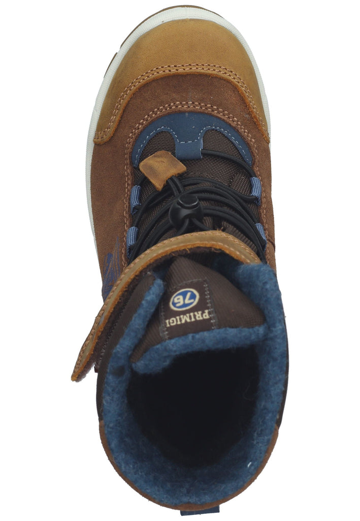 Primigi Stiefel Leder/Textil Moro Warmfutter