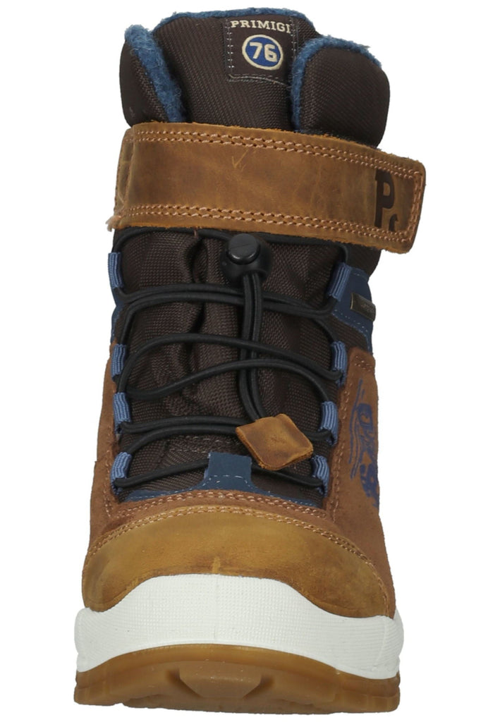 Primigi Stiefel Leder/Textil Moro Warmfutter