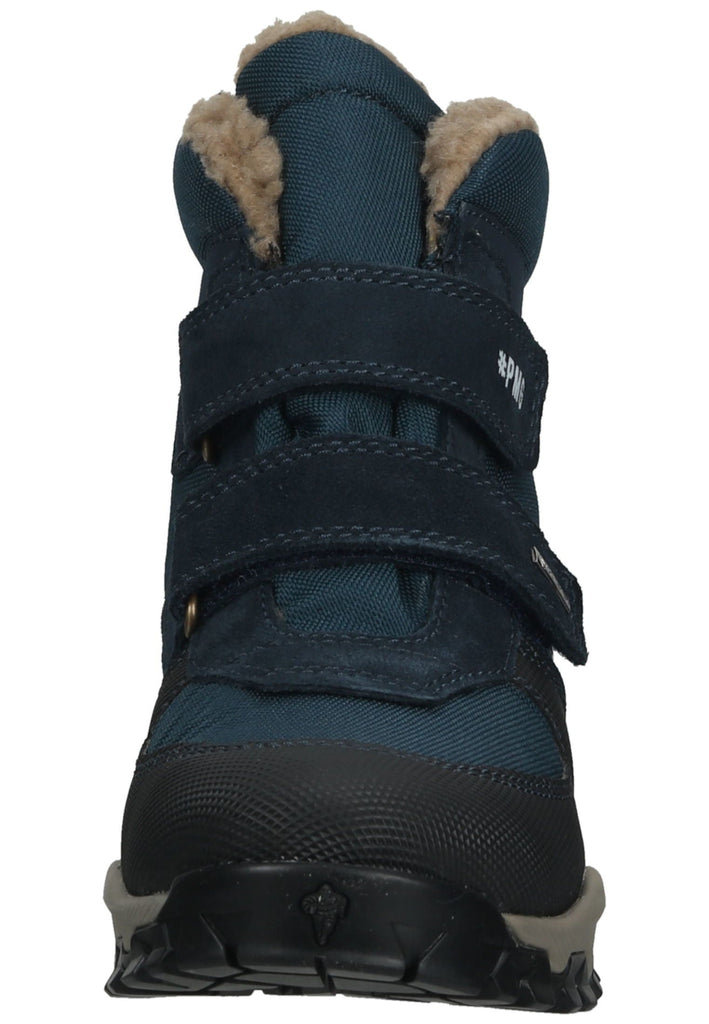 Primigi Stiefel Leder/Textil Navy Warmfutter