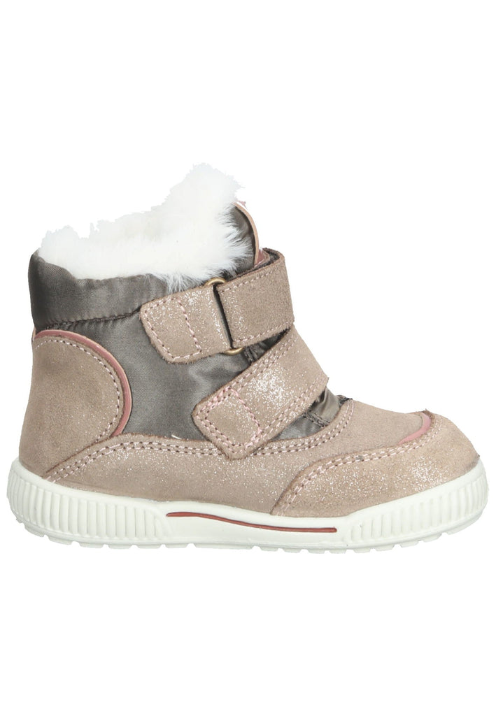 Primigi Stiefel Leder/Textil Rosa Warmfutter