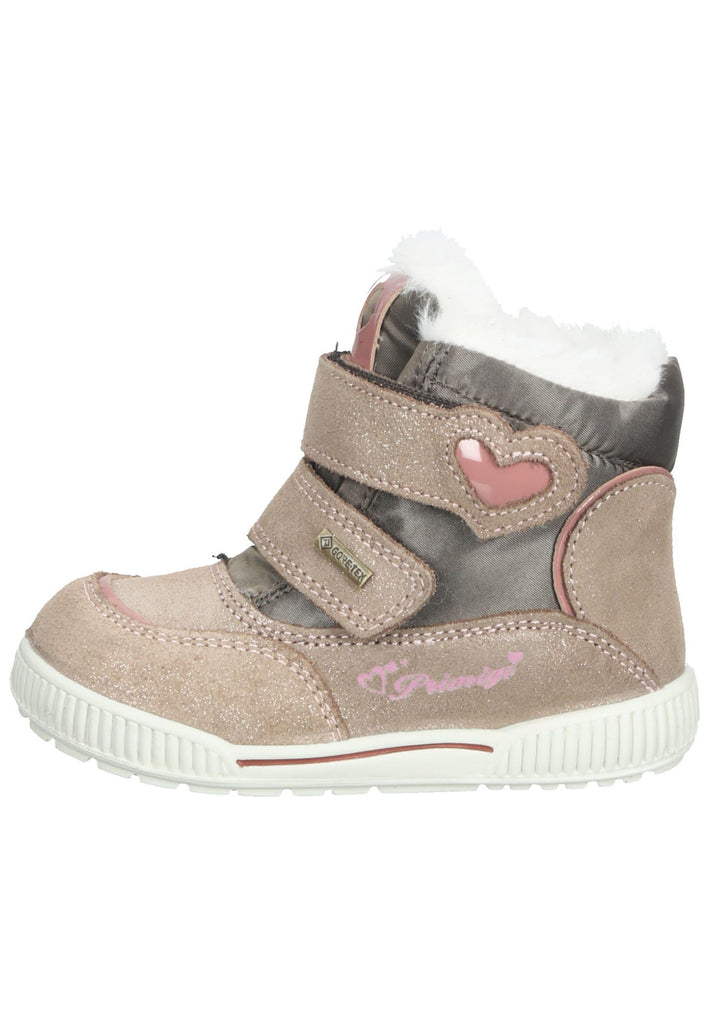 Primigi Stiefel Leder/Textil Rosa Warmfutter
