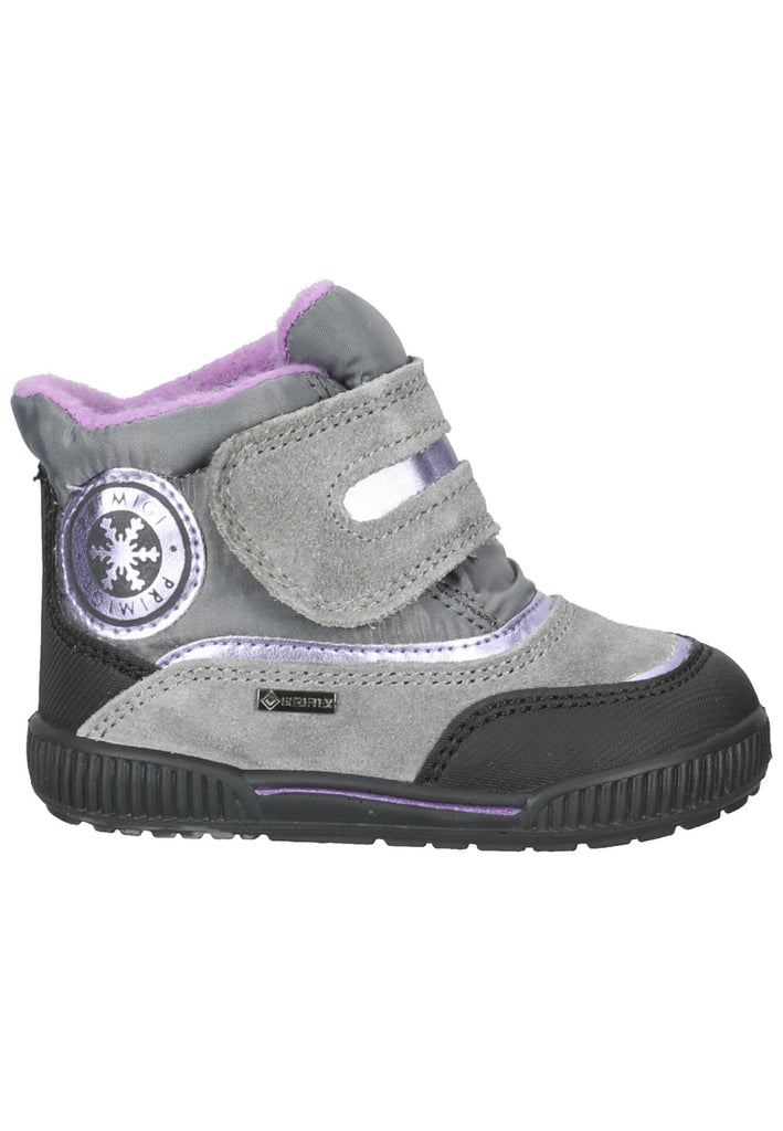 Primigi Stiefel Leder/Textil Schwarz Warmfutter