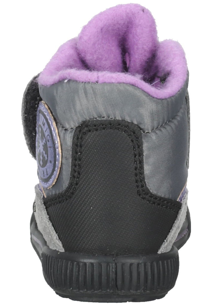 Primigi Stiefel Leder/Textil Schwarz Warmfutter