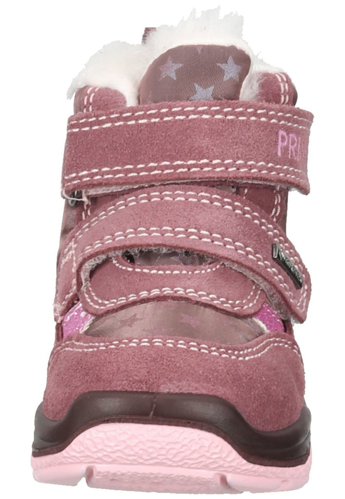 Primigi Stiefel Leder/Textil Violett/Rosa Warmfutter