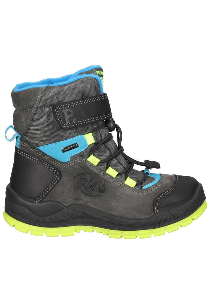 Primigi Stiefelette Leder Dunkelgrau Warmfutter
